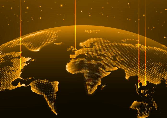 Danos world map